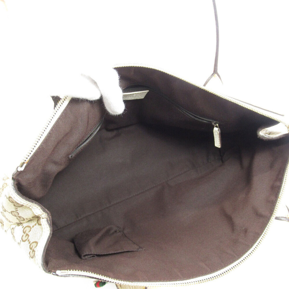 Gucci GG Canvas Princy Tote Bag Brown - Picture 5 of 10